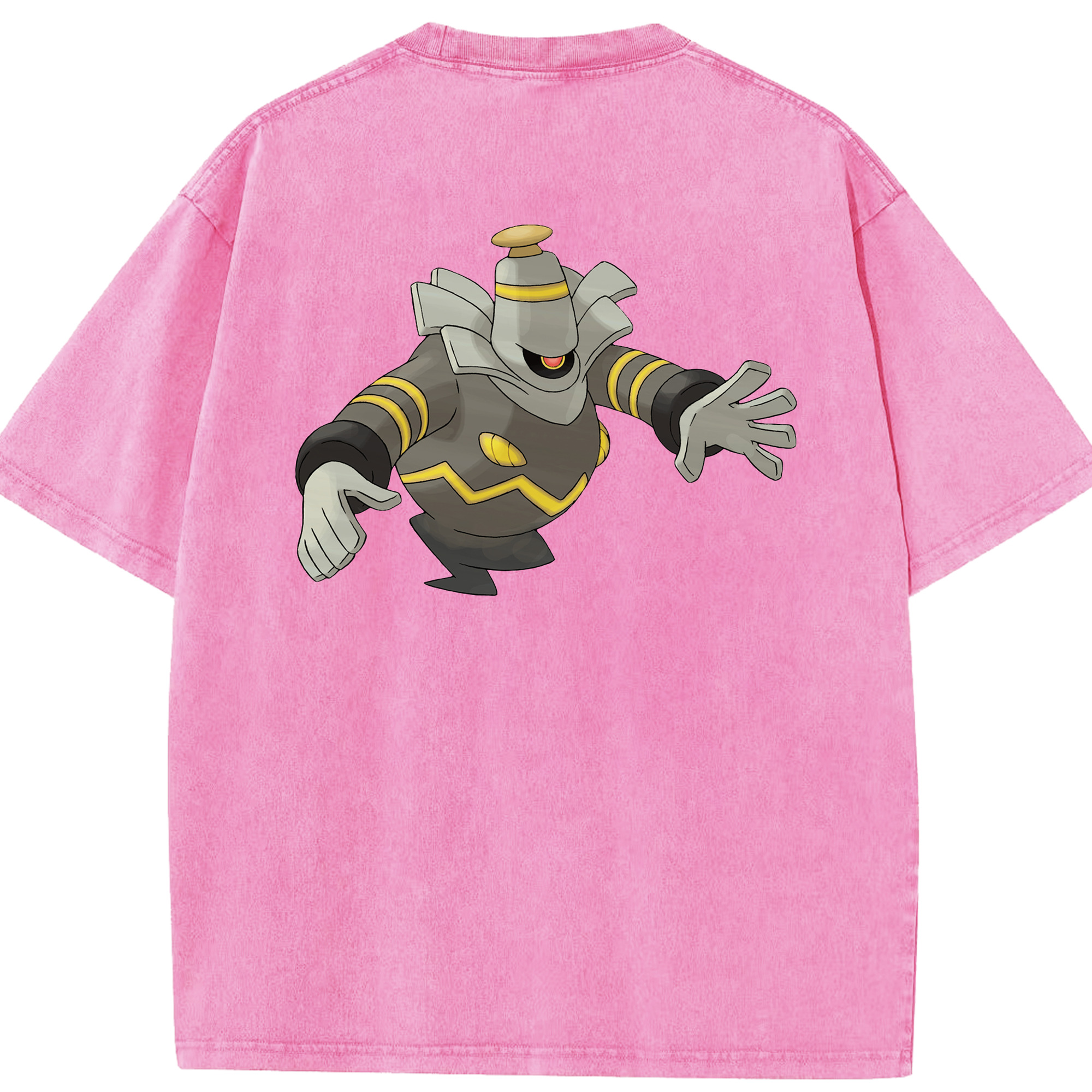 （画像用） ポケットモンスター Pokémon 綿100% ヴィンテージ風 半袖Tシャツ（背面プリント）